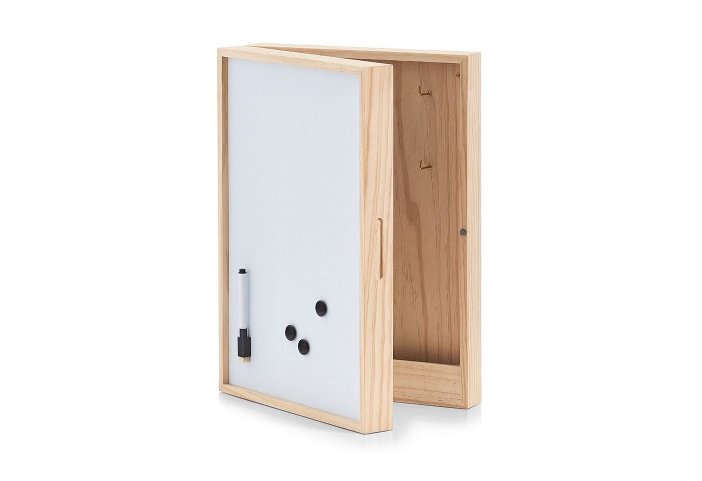 HTI-Living Schlüsselkasten Schlüsselkasten, Memoboard, Holz mit Whiteboard von HTI-Living