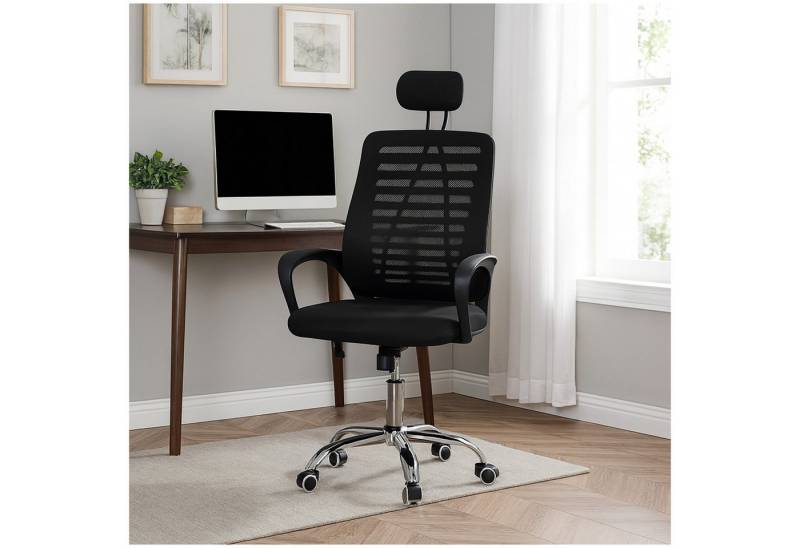 HTI-Living Schreibtischstuhl Ergonomischer Drehstuhl mit Meshbezug (Stück, 1 St), Schreibtischstuh höhenverstellbar von HTI-Living