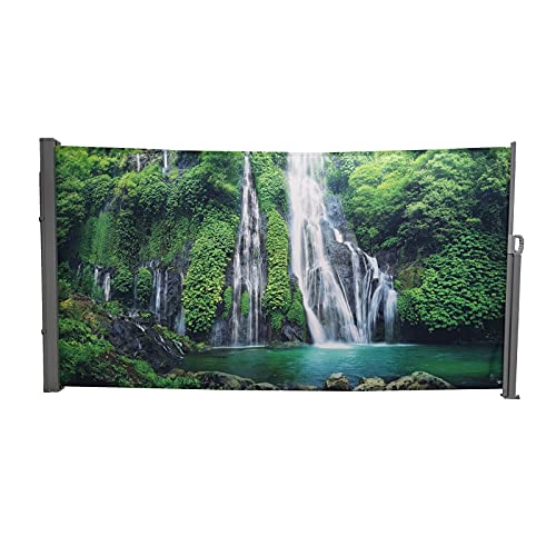 Seitenmarkise Wasserfall Links Sichtschutz Windschutz HTI living von HTI living