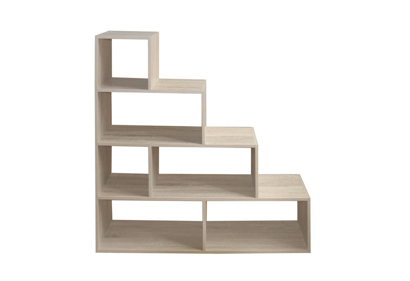 HTI-Living Raumteilerregal Raumteiler Thekla Sonoma, Stück 1-tlg., Stufenregal Bücherregal HTI-Living Raumteilerregal Raumteiler Thekla Sonoma, Stück 1-tlg., Stufenregal Bücherregal von HTI-Living