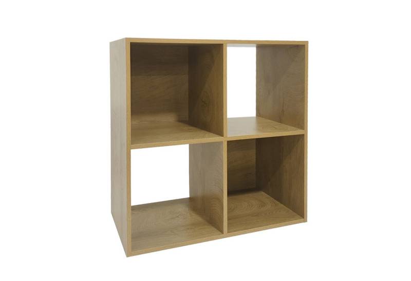 HTI-Living Standregal Regal 60x60 Thekla Baumscheibe, Stück 1-tlg., Standregal 4 Regalfächer von HTI-Living