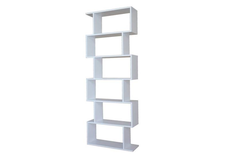 HTI-Living Standregal Regal Thekla 70189, Stück 1-tlg., Bücherregal Standregal 6 Regalfächer von HTI-Living