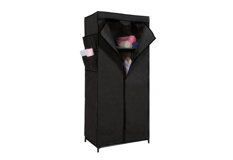 HTI-Living Stoffschrank Stoffschrank L Lena Dunkelgrau (Stück, 1-St., 1 Stoffschrank, ohne Dekoration) Kleiderschrank von HTI-Living