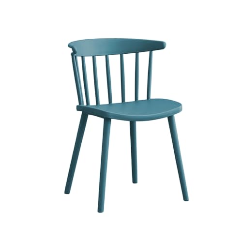 HTI-Living Stuhl Tovik Küchenstuhl Esszimmerstuhl Kunststoffstuhl Bistrostuhl Blau von HTI-Living