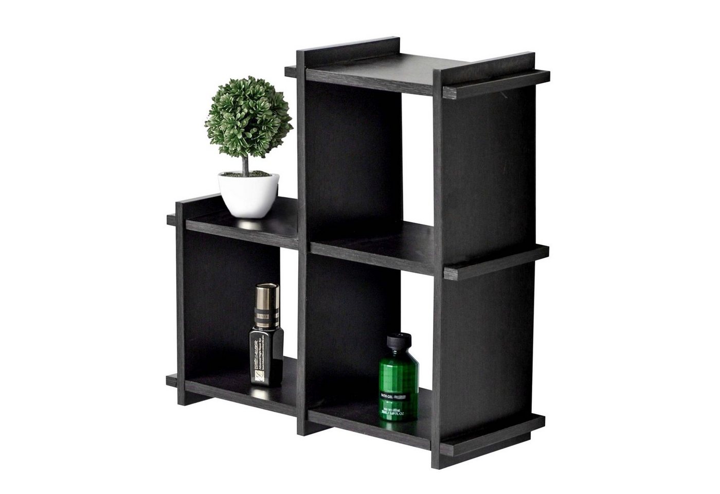 HTI-Living Wandregal Wandregal Altona Schwarz, Stück 1-tlg., Würfelregal Schweberegal HTI-Living Wandregal Wandregal Altona Schwarz, Stück 1-tlg., Würfelregal Schweberegal von HTI-Living