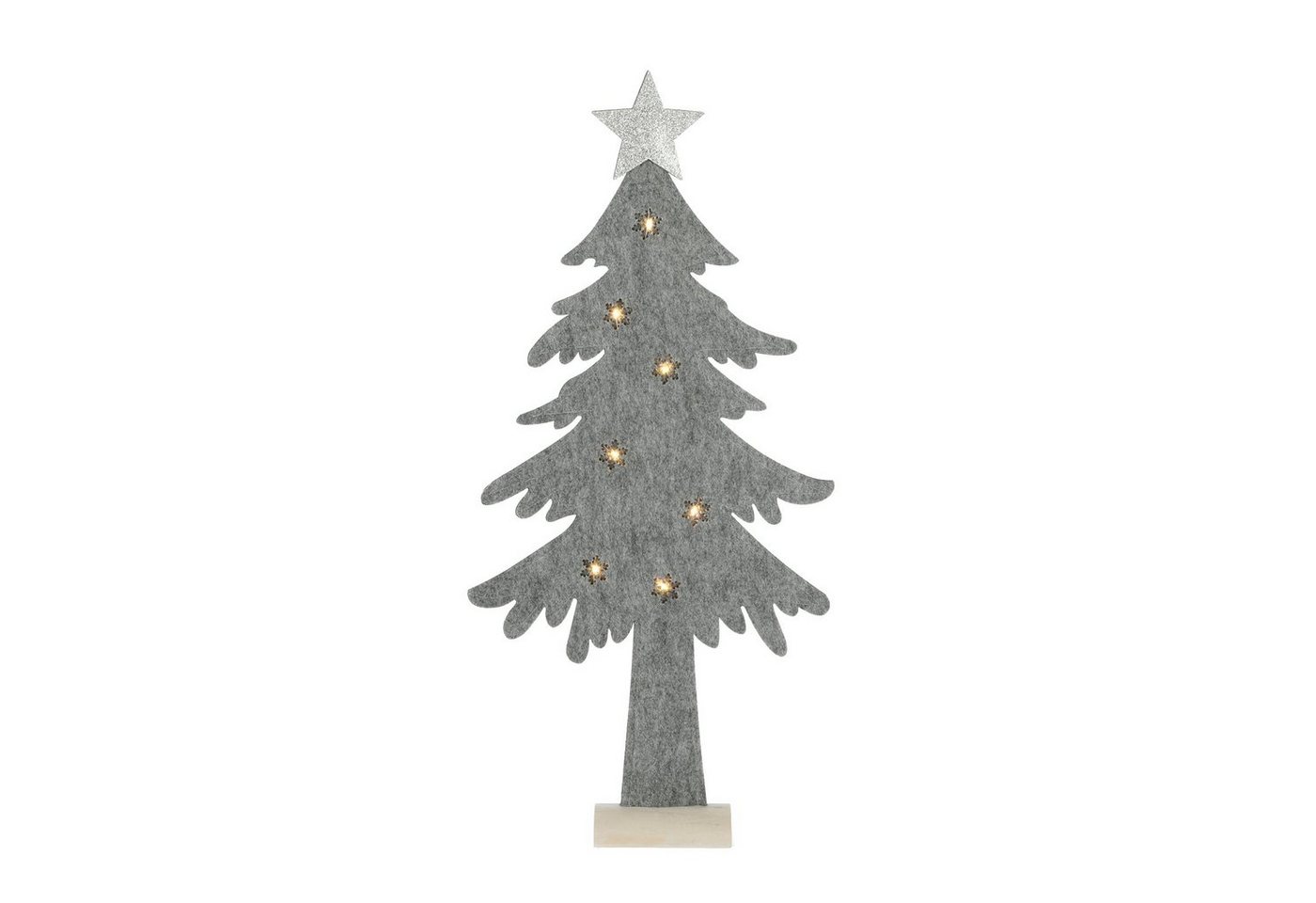 HTI-Living Weihnachtsfigur LED Tannenbaum Filz (Stück, 1 St., 1 Tannenbaum), Dekoleuchte von HTI-Living