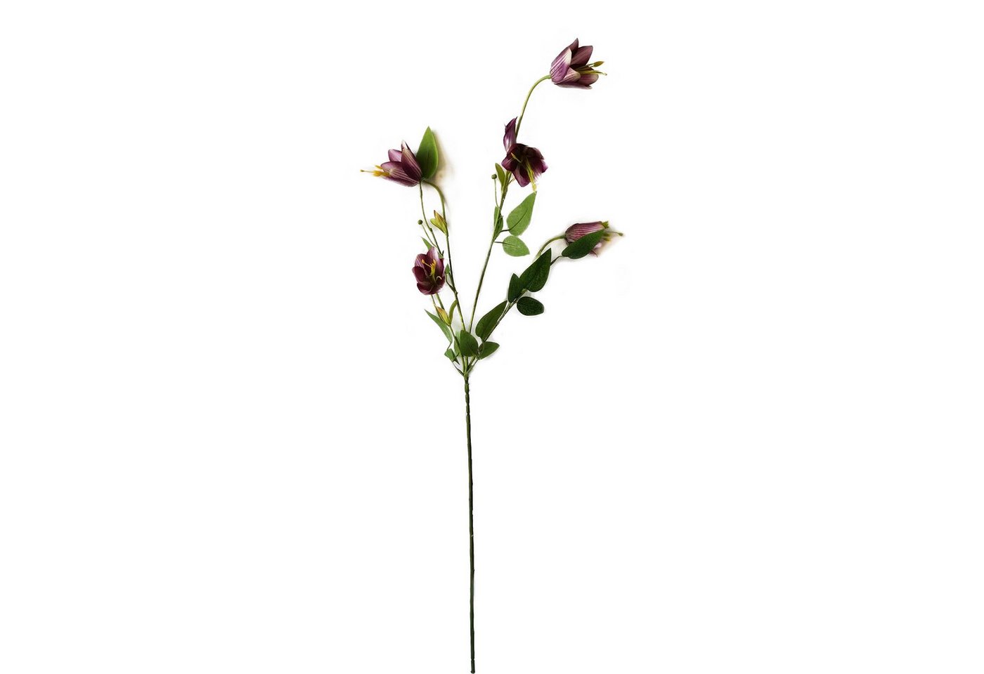 Kunstblume Kunstblume Bordeaux Flora unbekannt, HTI-Living, Höhe 89 cm von HTI-Living