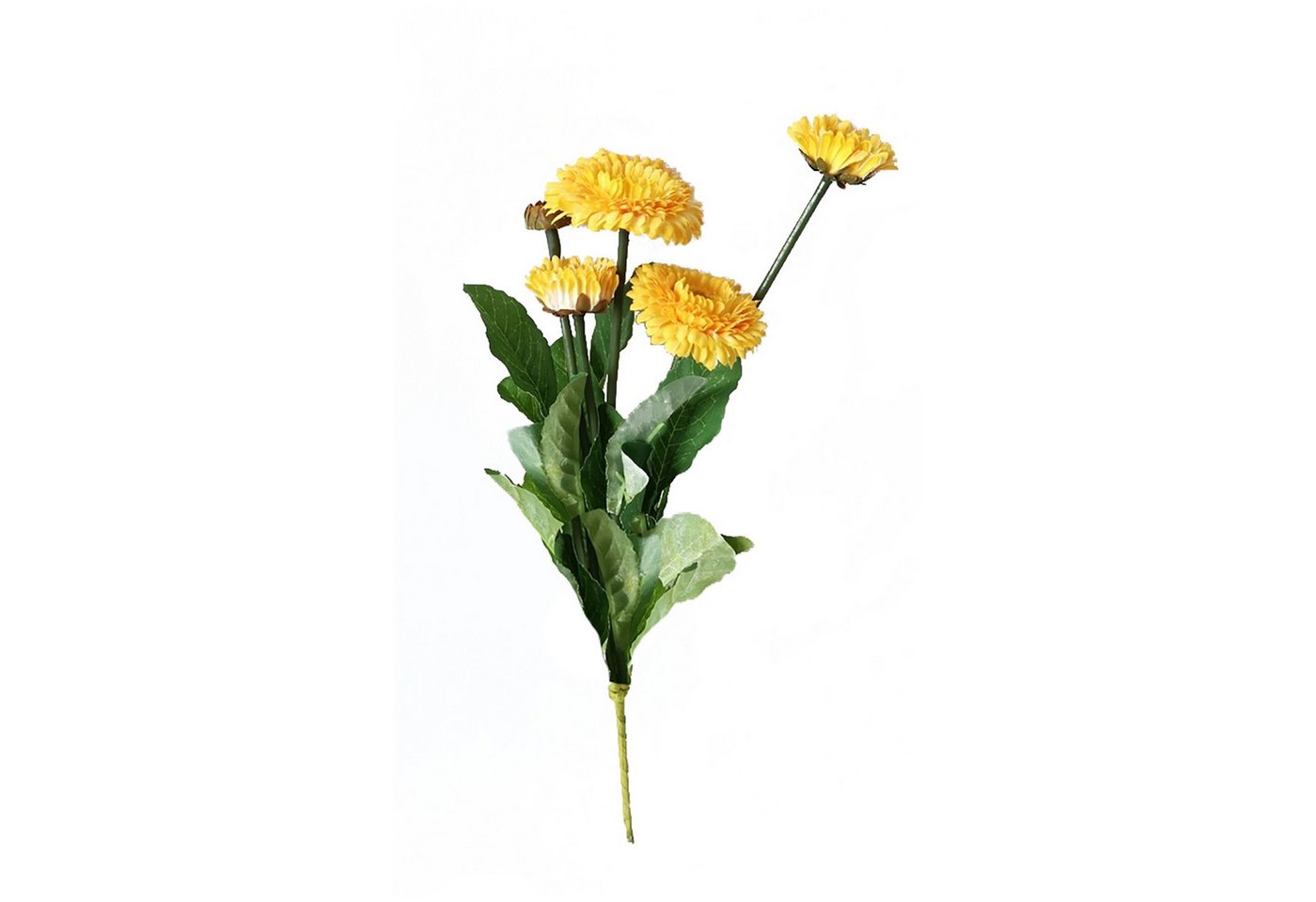 Kunstblume Kunstblume Gelbe Margerite Flora Margerite, HTI-Living, Höhe 38 cm von HTI-Living