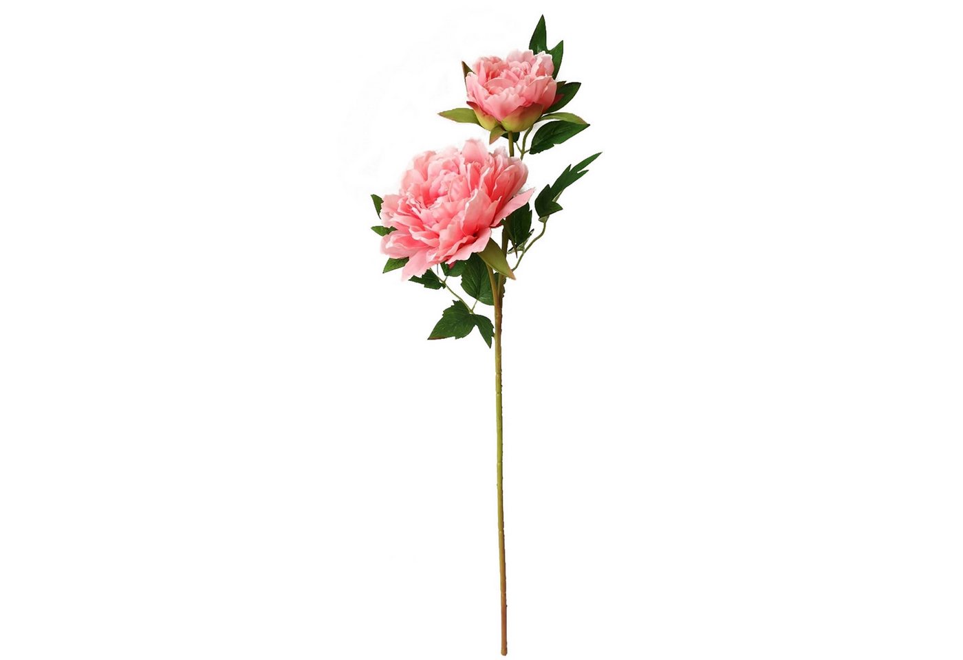 Kunstblume Pfingstrose Rosa 71 cm Kunstblume Flora Pfingstrose, HTI-Living, Höhe 71 cm von HTI-Living