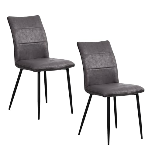 HTI living Esszimmerstuhl 2er Set Antikanthrazit Vasile Küchentuhl HTI living Esszimmerstuhl 2er Set Antikanthrazit Vasile Küchentuhl von HTI living