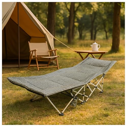 HTI living Klappliege und Gästebett Faltbares Komfortbett Klappbett Campingliege von HTI living