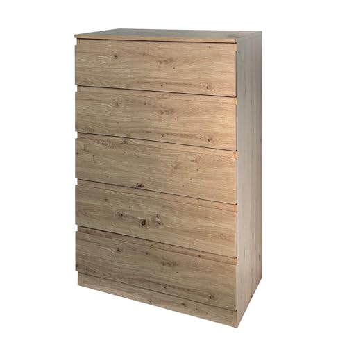 HTI living Kommode 5 Schubladen Thekla Artisaneiche Sideboard HTI living Kommode 5 Schubladen Thekla Artisaneiche Sideboard von HTI living