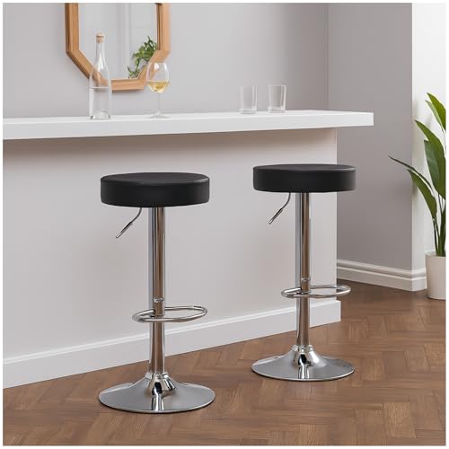 HTI living Moderner Barhocker im 2er Set höhenverstellbar und komfortabel Tresenhocker Barstuhl von HTI living