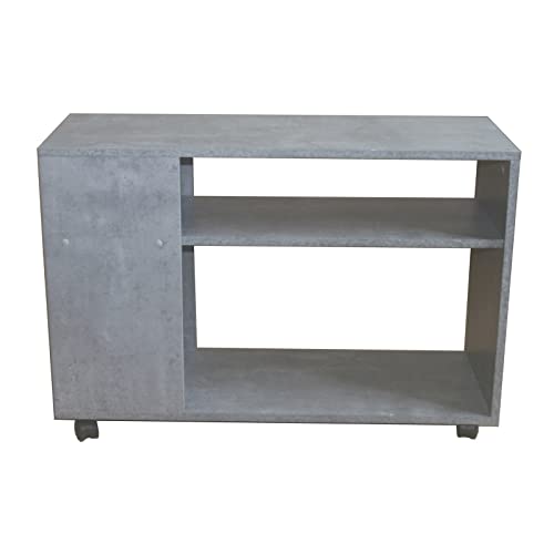 HTI living Regal auf Rollen Thekla 8030 Regalwagen Standregal Beton HTI living Regal auf Rollen Thekla 8030 Regalwagen Standregal Beton von HTI living
