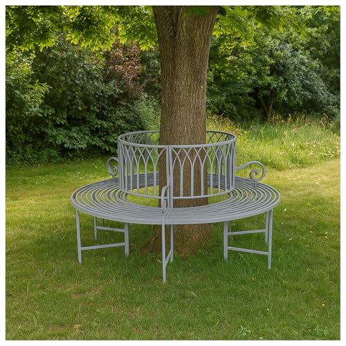 HTI living Rundbank Valentine Garden Gartenbank Baumbank HTI living Rundbank Valentine Garden Gartenbank Baumbank von HTI living