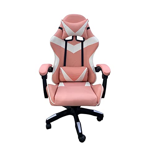 HTI living Schreibtischstuhl Krit Pink-Weiß höhenverstellbarer Drehstuhl von HTI living