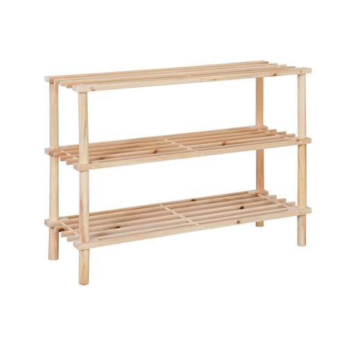 HTI living Schuhregal 3 Ebenen Anea Holz Natur Schuhablage Bambus HTI living Schuhregal 3 Ebenen Anea Holz Natur Schuhablage Bambus von HTI living