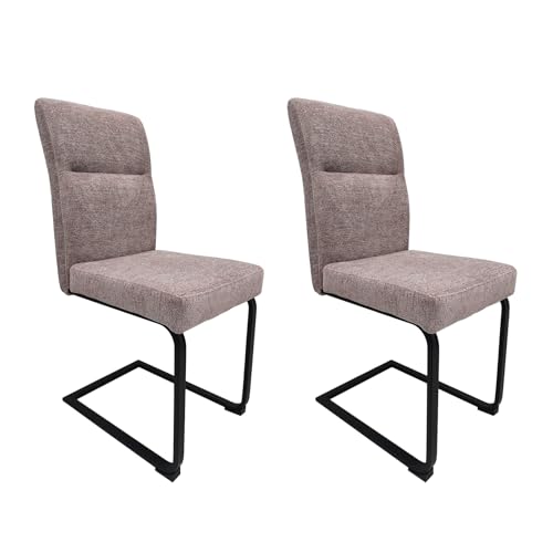 HTI living Schwingstuhl Liron Cappurro 2er-Set Esszimmerstuhl Freischwinger von HTI living