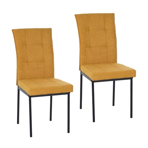 HTI living Stuhl Matthew Gelb 2er-Set Esszimmerstuhl Polsterstuhl von HTI living