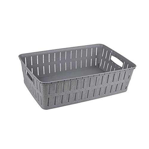 HTI living Wäschekorb 10 Liter Grau von HTI living