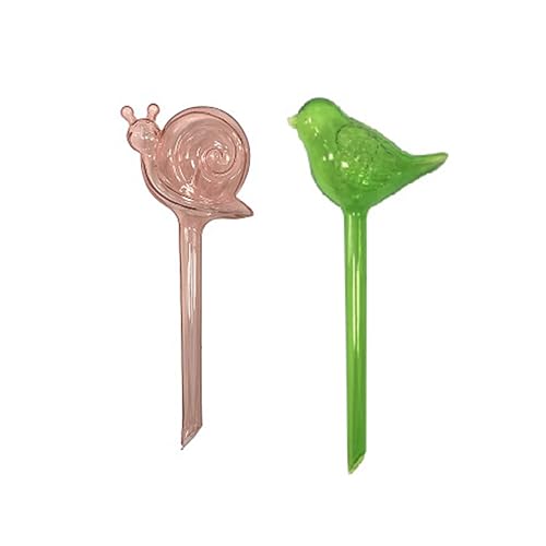 HTI living Wasserspender Blumentopf Nessa 2er-Set Bewässerungskugel Tropfer von HTI living