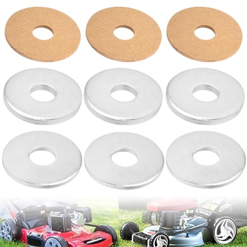 HTJYMY 3er-Set W-182-KIT-3 Messer-Abstandshalter und Unterlegscheibensatz kompatibel mit Classic, RZT Pro Series, SZT Pro Series Rasenmähern, Inklusive: W-182, W-100, W-101 von HTJYMY