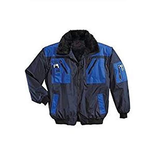 HTR 0623p-4 X l-7472 Größe 4 X Große-in Pilot Jacke – Marine Blau/Royal Blau von HTR