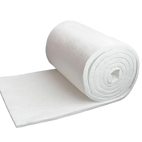 HTRDHT Keramikfaser-Decke 1mx0,61m - Hochtemperatur-Dämmmaterial aus Silikat-Keramikfasern für Backöfen, Geschirrspüler & Rohre | Einfaches Zuschneiden, Stabile Leistung(Size:30mm (1.18")) von HTRDHT