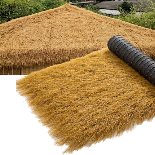 Künstliche Strohrolle, Strohdach, Strohdach Im Mexikanischen Stil, Aufgewertet Und Verschlüsselt, Verwendet Für Hüttenhof, Schwimmbad, Strand, Hawaiianische Partys Und Barde(Size:0.5×20m(1.64×65.6ft)) Künstliche Strohrolle, Strohdach, Strohdach Im Mexikanischen Stil, Aufgewertet Und Verschlüsselt, Verwendet Für Hüttenhof, Schwimmbad, Strand, Hawaiianische Partys Und Barde(Size:0.5×20m(1.64×65.6ft)) von HTRY