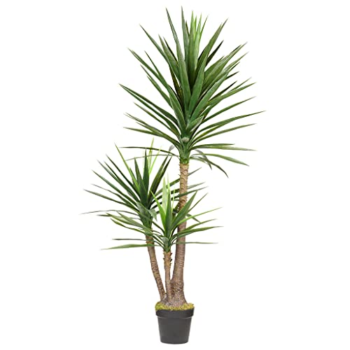 HTT Decorations - Künstliche Yucca Palme - Hochwertige Kunstpflanzen - 160 cm hoch von HTT Decorations