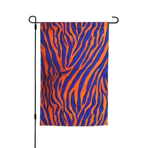 Vielseitige und stilvolle Gartenflagge mit Tigerstreifen, für alle Jahreszeiten, als Dekoration für Terrasse, Veranda und Garten Vielseitige und stilvolle Gartenflagge mit Tigerstreifen, für alle Jahreszeiten, als Dekoration für Terrasse, Veranda und Garten von HTTUP