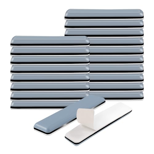 20 Stück Möbelgleiter Teflon Selbstklebend 70x19mm Möbelgleiter-Set Teppichgleiter Möbel Bewegen Pads Effektiver Schutz Ihrer Möbel Stühle Böden von HTTYHT
