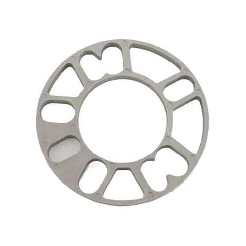 Spurverbreiterung 1 2 4 STÜCKE Für 4x100 4x108 4x114.3 5x100 5x108 5x114.3 5x120 3 5 8 10mm Universal Auto Rad Spacer Shim Adapter Dichtung(1PCS 5mm) von HTUHBCX