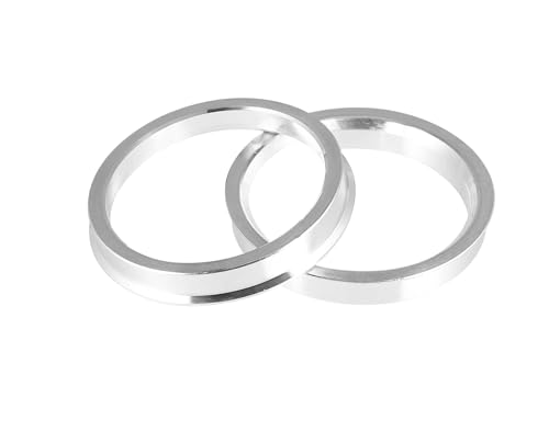 Spurverbreiterung 2 Stücke OD 60.1 73.1 72.6mm Zu ID 57.1 56.1 64.1mm Auto Hub Centric Ringe Rad Bohrung Zentrum Spacer Aluminium Legierung(73.1-56.1) von HTUHBCX