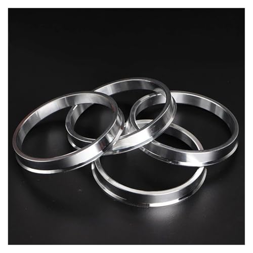 Spurverbreiterung 4 Stück Universal-Radnaben-Zentrierringe Für Autos 73.1-66.1 66.5-60.1 66.5-57.1 66.5-64.1 66.5-72.5mm Aluminium-Radnabenringe(73.1-66.1) von HTUHBCX