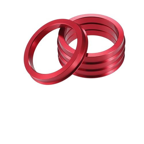 Spurverbreiterung 4 Stück Universal-Zentrierringe Für Autoreifen Radbohrungsmitte Außendurchmesser 72.6mm 73.1mm Bis Innendurchmesser 57.1mm 60.1mm 67.1mm 65.1mm(72.6-71.1mm) von HTUHBCX