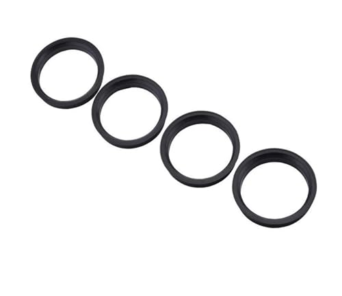 Spurverbreiterung 4-teiliges Set Bohrung 73.1-57.1 66.6-57.1 Universal Auto ABS Kunststoff Radnabe Zentrierringe Zentrum Hubrings(67.1-57.1) von HTUHBCX