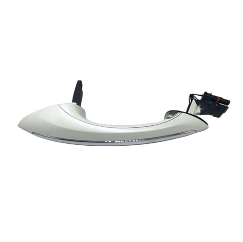 HTVTKRFGRL ErsatzAutotürgriff Für 5 7 Series F01 F02 F06 F10 520d 520i 525d 528i 530d 530i 2008 2009 2010 2011 2012 2013 Schwarzer Autoaußenkomfort-Zugangstürgriff(WHITE) von HTVTKRFGRL