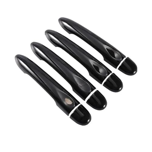 HTVTKRFGRL ErsatzAutotürgriff Für Samsung QM3 2013 2014 2015 2016 2017 2018 2019 2020 Glänzend Schwarz Auto Türgriff Abdeckung Trim Zubehör(4Dr no key 1 button) von HTVTKRFGRL