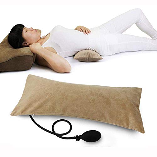 Tragbare Luft Aufblasbare Lenden Unterstützung Kissen-Multifunktionale Air Aufblasbare Kissen für Lower Back Pain-für Home Office Flugzeug Reise Auto von HTYG