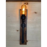 Industrielle Wandleuchte, Steampunk Wandlampe, Rustikale Beleuchtung Für Vintage Home Decor von HTalldesign