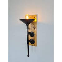 Industrielle Wandleuchte, Steampunk Wandlampe, Rustikale Beleuchtung Für Wanddekor von HTalldesign