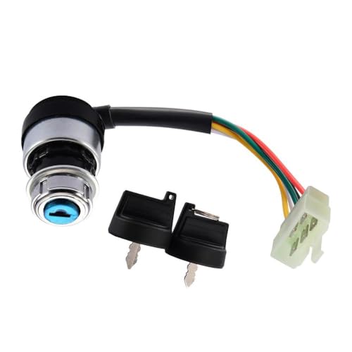 5 Draht 5 -Pin -Zündschalter Aftermarket Austausch kompatibel mit 50 ccm 70cc 90cc 110cc 125cc 150cc 200cc 250cc Motorcycle Models ATV -Modelle Universal Fit 5 Draht 5 -Pin -Zündschalter Aftermarket Austausch kompatibel mit 50 ccm 70cc 90cc 110cc 125cc 150cc 200cc 250cc Motorcycle Models ATV -Modelle Universal Fit von HToQaCx