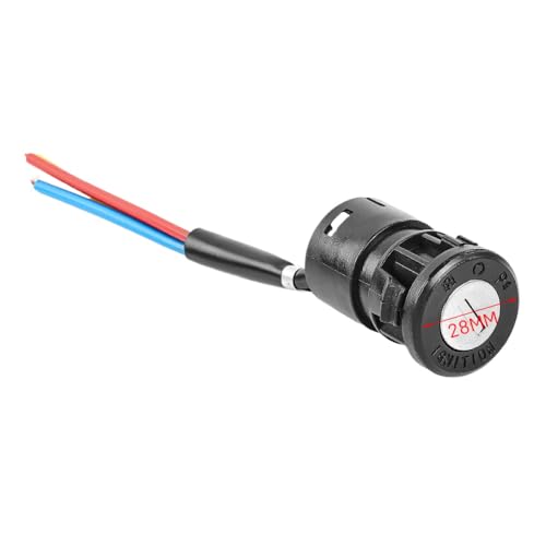 Kompatibel mit Electric Scooter 3 Positionszündungsschalter Schlüsselstaubfeste tragbare Teile(Mittelgroße Linie 3) von HToQaCx