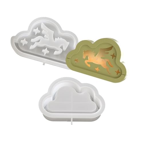 1 Set Cloud Silhouettes Lampe Silikonform Kreatives Geschenk Für Handwerk Und Romantik Häuser Dekore Projekte von HUAANYA