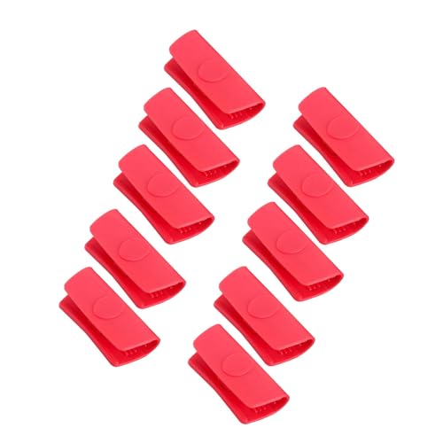 10pcs Silicon Hot Griffhalter Hülle Set Bequemer Ergonomischer Griffabdeckung Für Kochen Von Pfannen Praktische Küchenfrau von HUAANYA