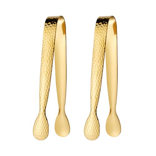 2pieces Kleine Edelstahl Lebensmittelzange Eiszange Zum Servieren Von Auf Partys Und Versammlungen Futter Die Zange Serviert 2pieces Kleine Edelstahl Lebensmittelzange Eiszange Zum Servieren Von Auf Partys Und Versammlungen Futter Die Zange Serviert von HUAANYA