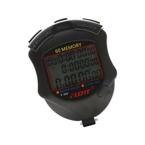 30.01.60/100 RAP Speicher Memory Timer Stoppbeobachter Digitaler Stoppbeobachter Multifunktionaler Stopps Für Schwimmtrainingstraining Athletic Coaching Timer von HUAANYA