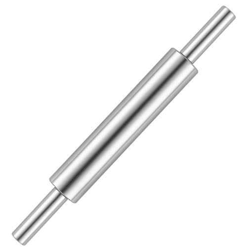 Edelstahl Teigwalze Mit Ergonomischem Mit Nicht STICK Rolling Pin Zum Backen Von Kuchen Keksbrot Küchenwerkzeug von HUAANYA
