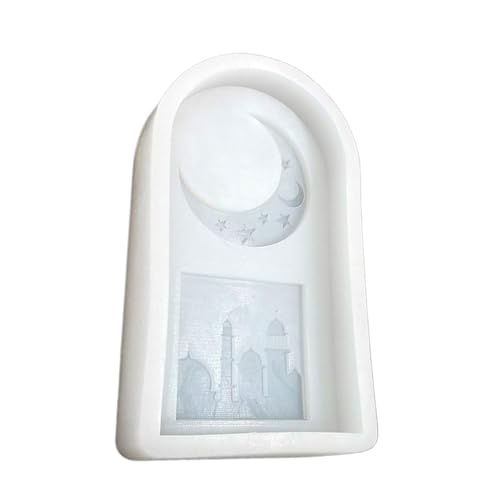 Fondant Schokoladenform Moon Burles Muster Silikonform Duft Kerze Schimmel Festival Tisch Ornament Werkzeug von HUAANYA